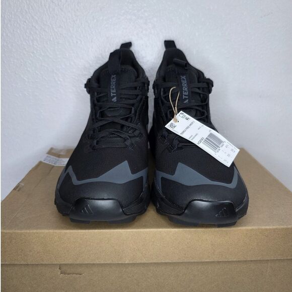 Adidas Terrex Free Hiker 2.0 Gore-Tex Hiking Shoes BOOST Sole Black Grey Men 7.5 main image 4